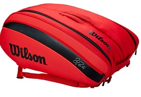  Wilson Federer DNA 12 Racket Bag  Infrared